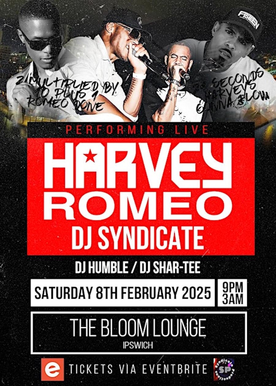 Harvey & Romeo with DJ Syndicate Live